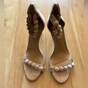 INC International Concepts Blush High Heel Sandals